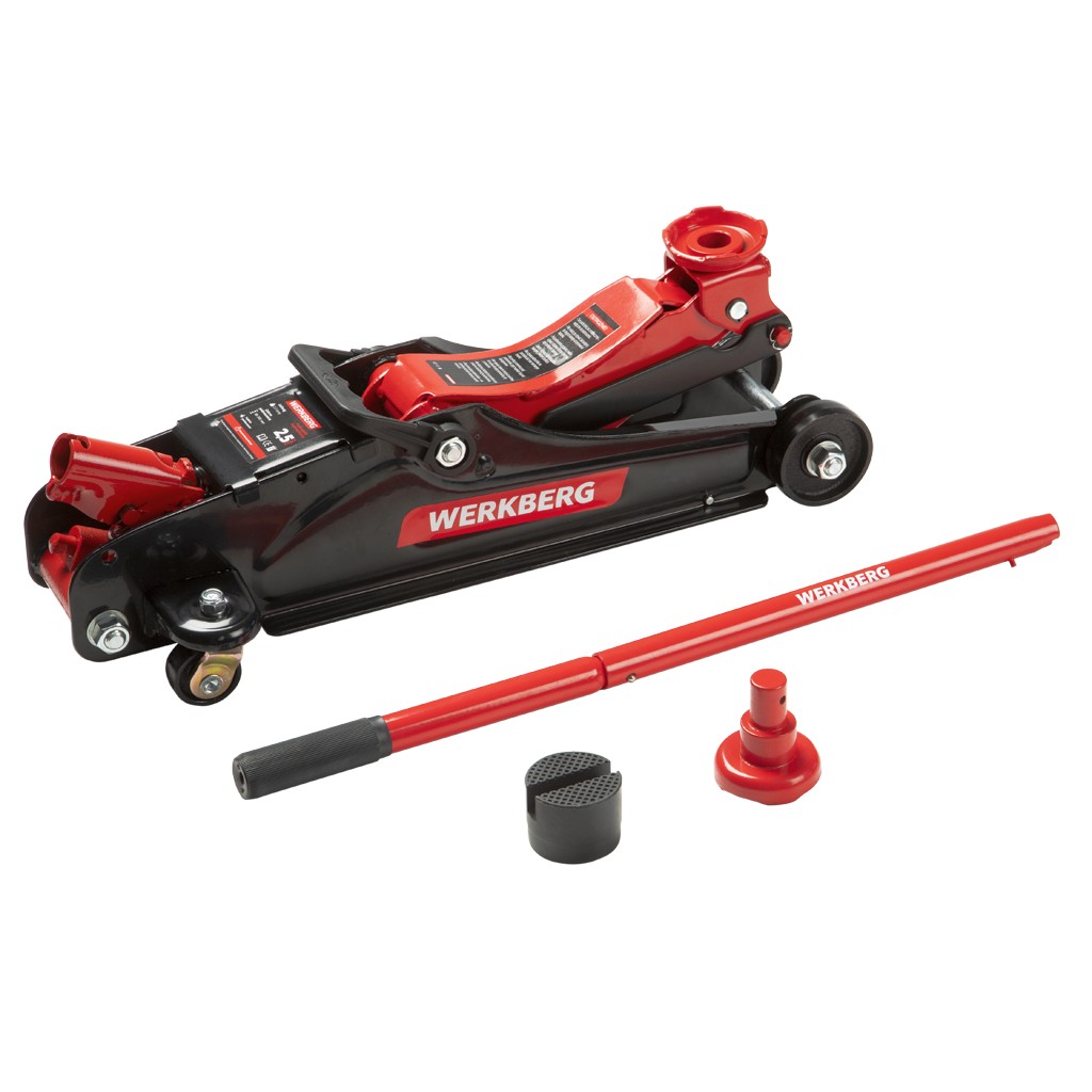 Podnośnik samochodowy niskoprofilowy WERKBERG 2,5T 80-360 mm N - obrazek 7