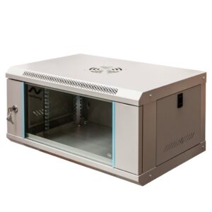 Szafa Rack NETBERG 19" 6U 300x600x400 wisząca szary N