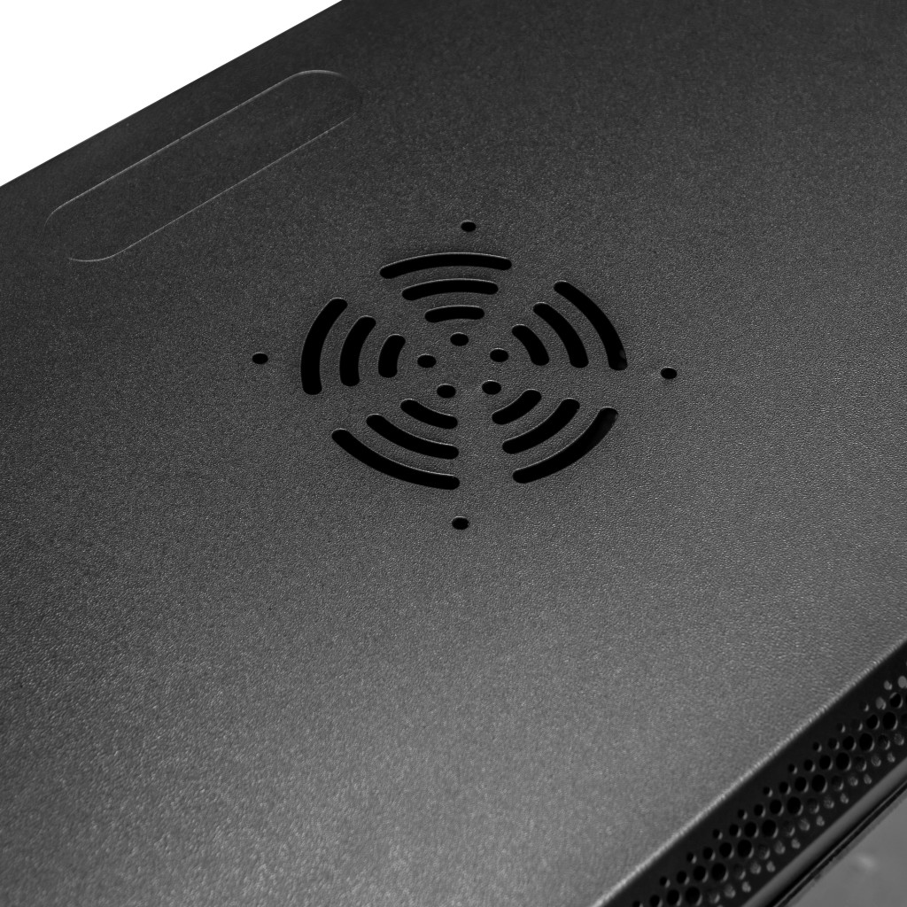 Szafa Rack NETBERG 19" 6U 300x600x400 wisząca czarny N - obrazek 6