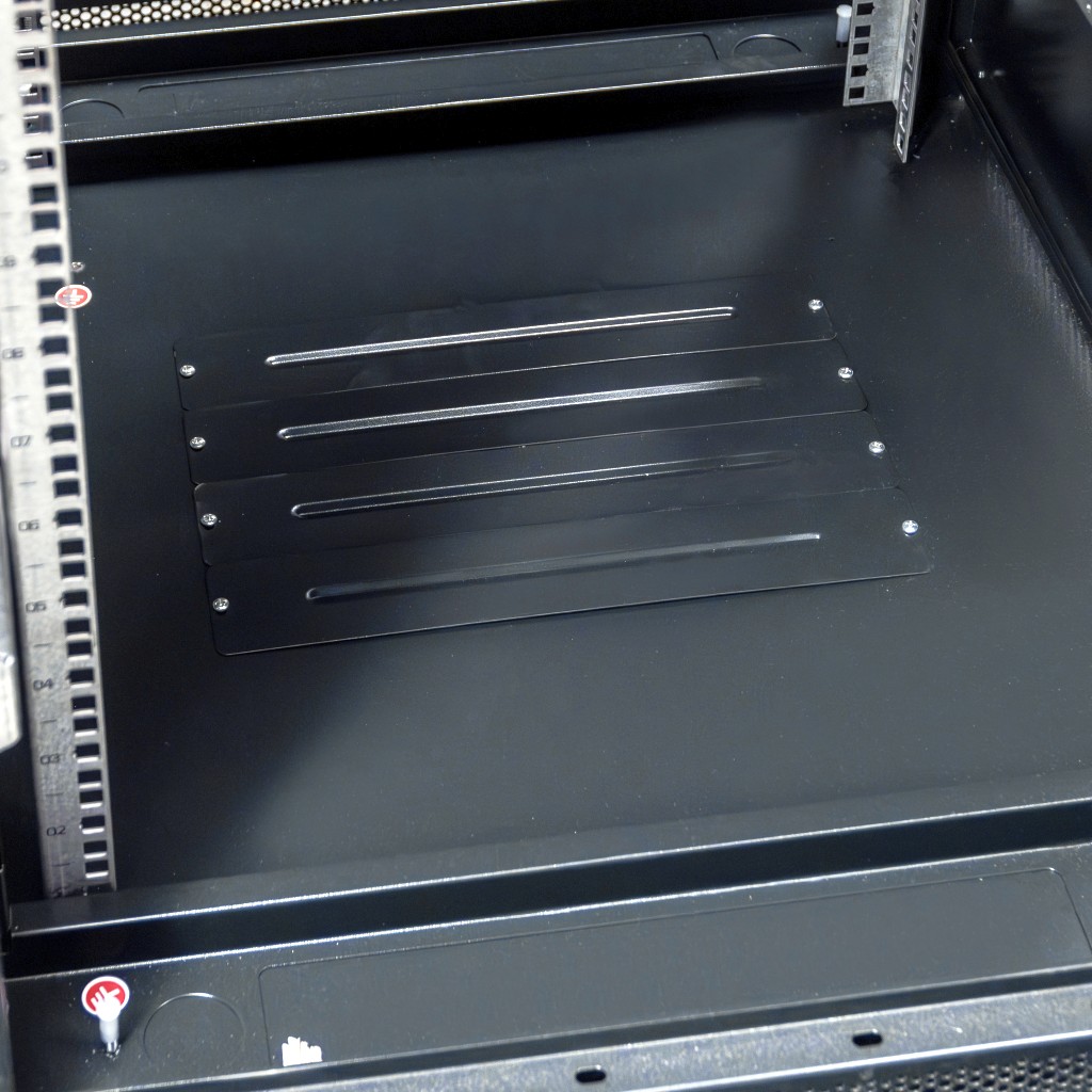 Szafa Rack NETBERG 19" 28U 600x800 stojąca czarny N - obrazek 8