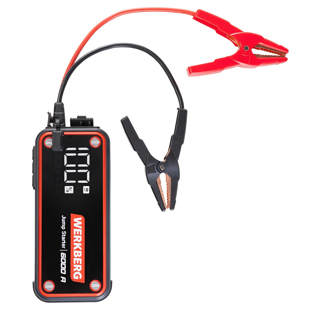 Powerbank rozruchowy WERKBERG AL009 3000A/6000A 36000mAh N - obrazek 7