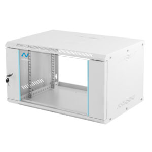 Szafa Rack NETBERG BASIC 19" 6U 330x600x400 wisząca szary N