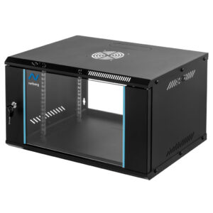 Szafa Rack NETBERG BASIC 19" 6U 330x600x400 wisząca czarny N