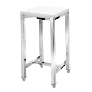 Kloc masarski z polietylenu na podstawie ze stali nierdzewnej Mega-M X40 S-40 cm G-40 cm H-85 cm N