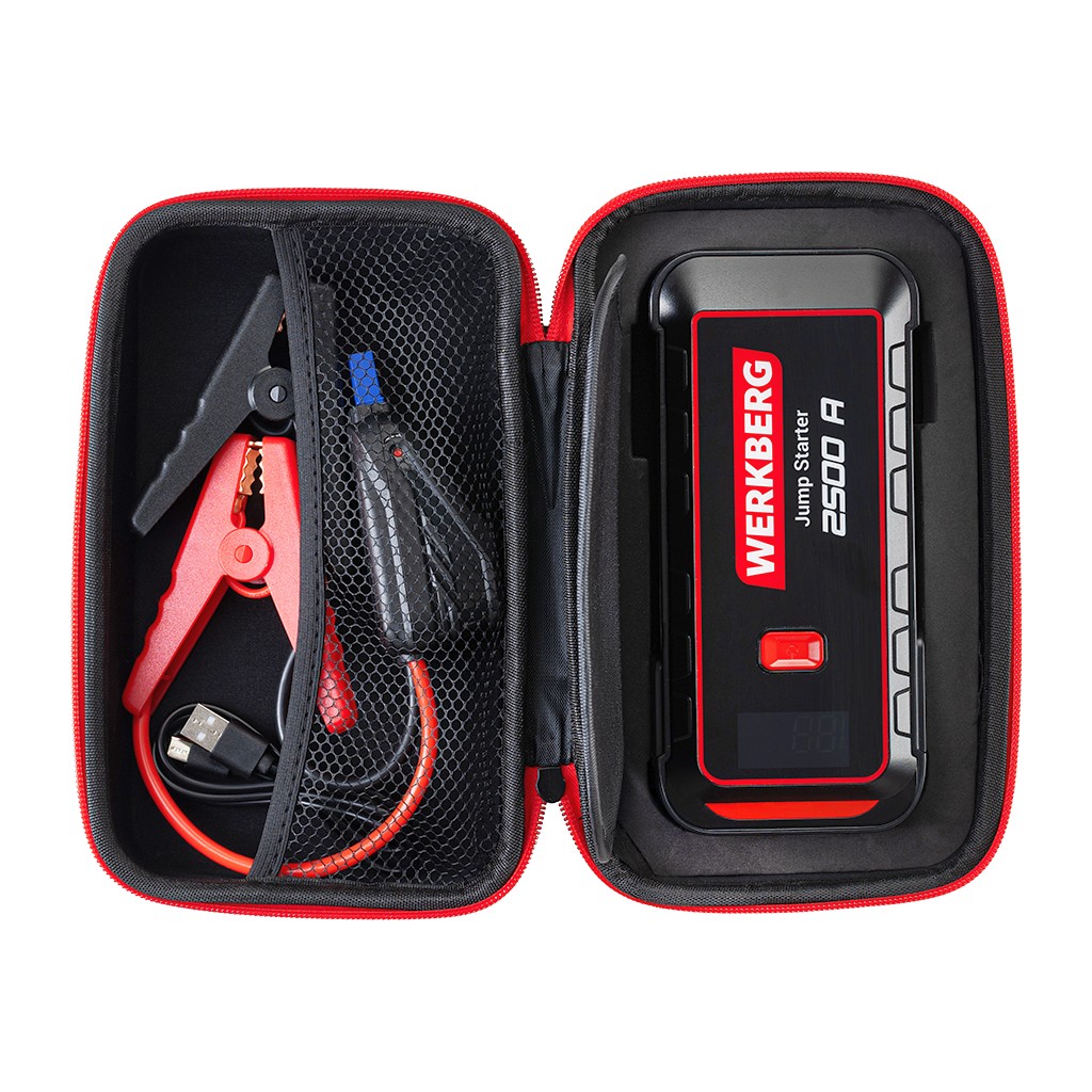 Powerbank rozruchowy WERKBERG AL004 1500A/2500A 25800mAh N - obrazek 9