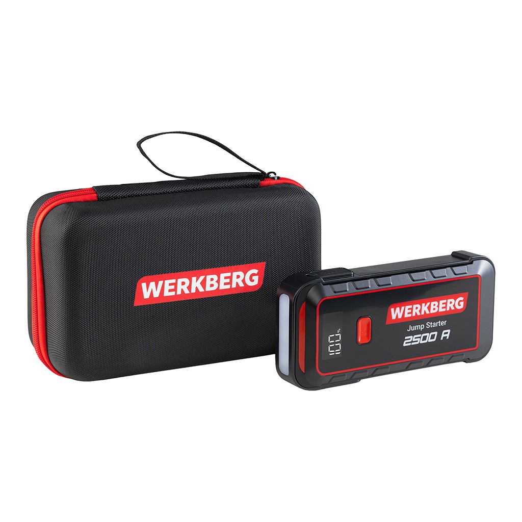 Powerbank rozruchowy WERKBERG AL004 1500A/2500A 25800mAh N - obrazek 8