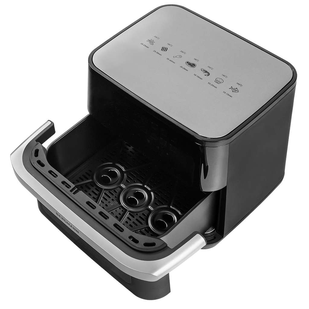 Frytkownica beztłuszczowa BERGMANN YA 1 komora 10l 2000W N - obrazek 12