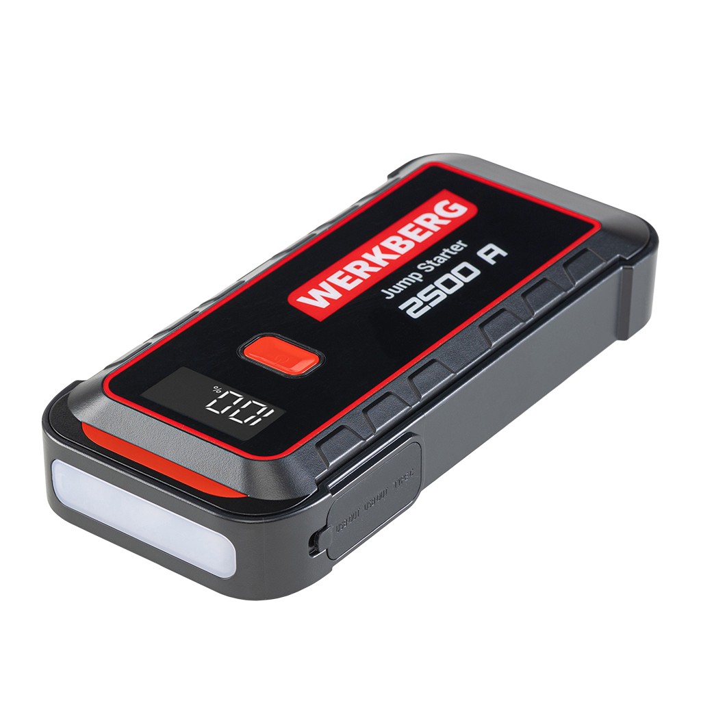 Powerbank rozruchowy WERKBERG AL004 1500A/2500A 25800mAh N - obrazek 2