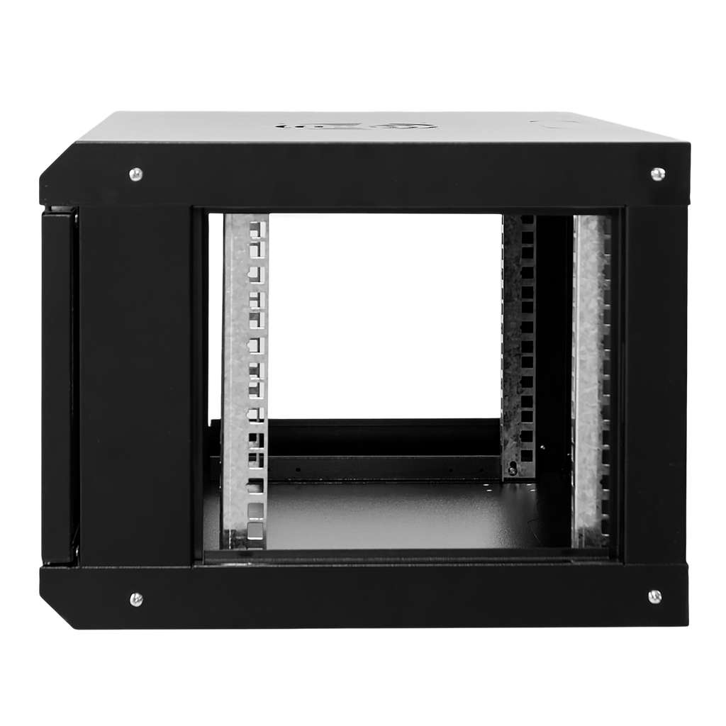 Szafa Rack NETBERG 19" 6U 300x600x400 wisząca drzwi perforowane czarny N - obrazek 10