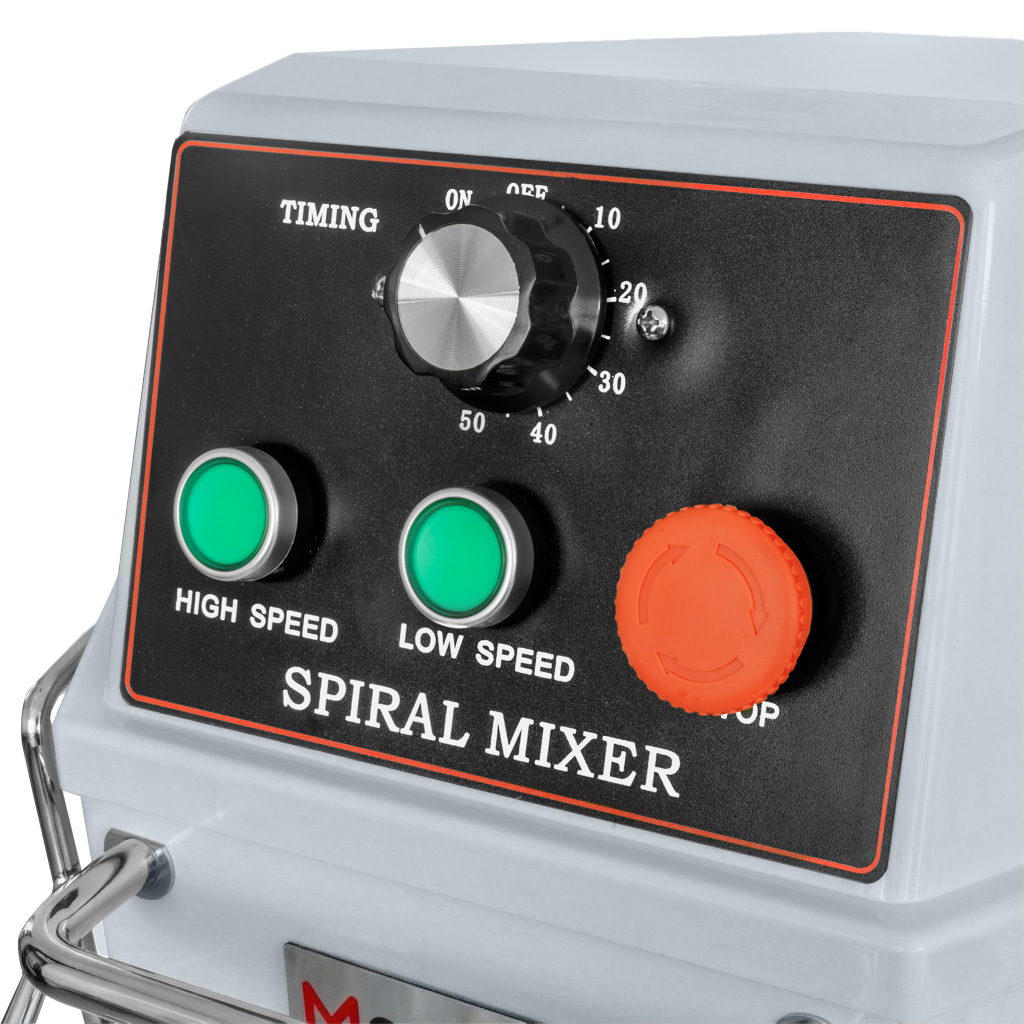 Mikser spiralny Mega-M msUC 30.12.1800 z podnoszonym hakiem N - obrazek 8