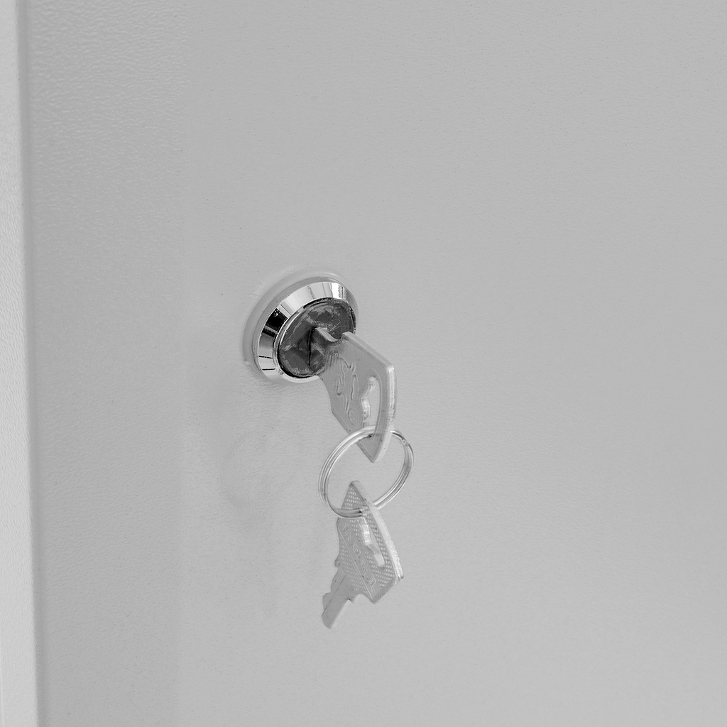 Szafa Rack NETBERG 19" 32U 600x1000 stojąca szary N - obrazek 9