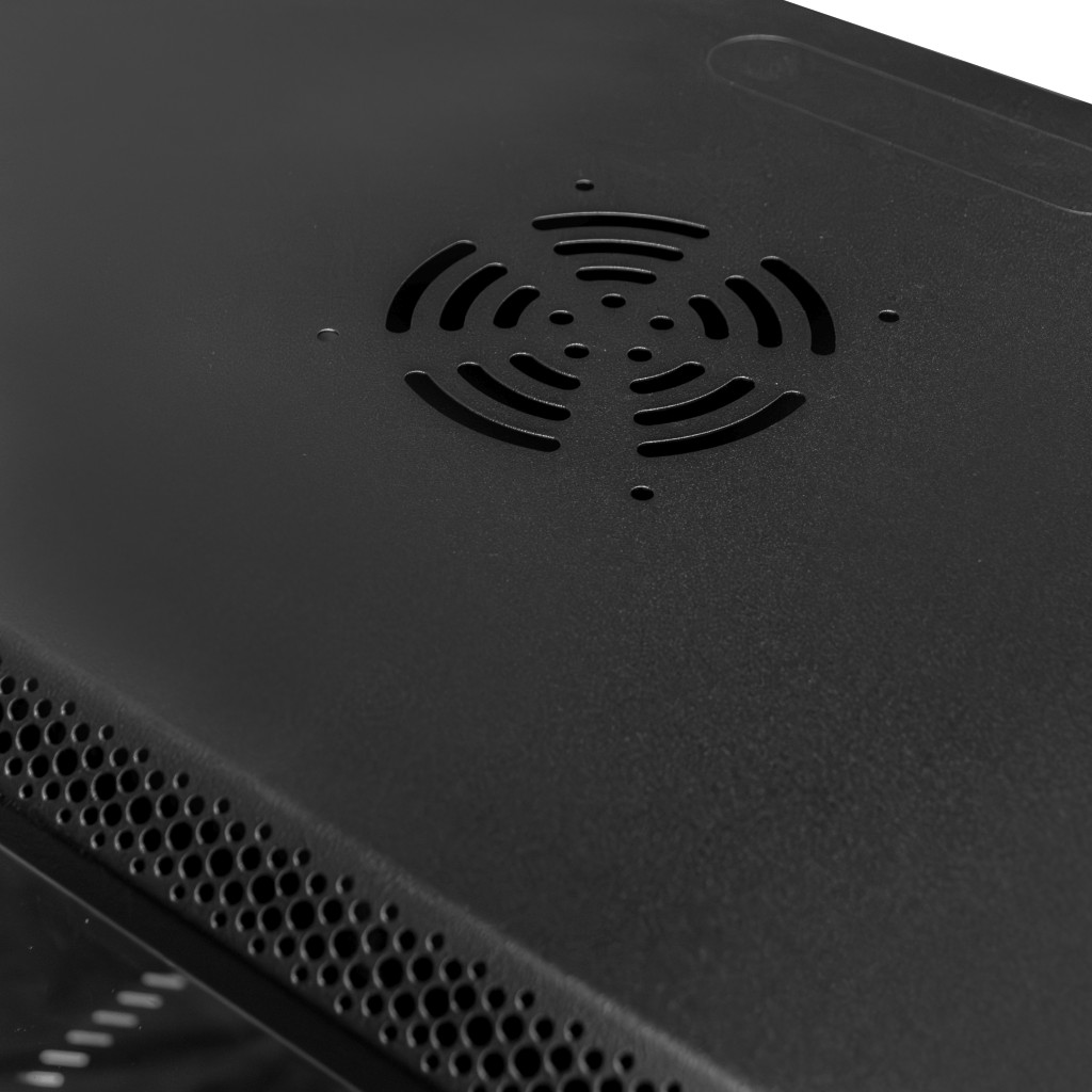 Szafa Rack NETBERG 19" 12U 600x600x400 wisząca czarny N - obrazek 5