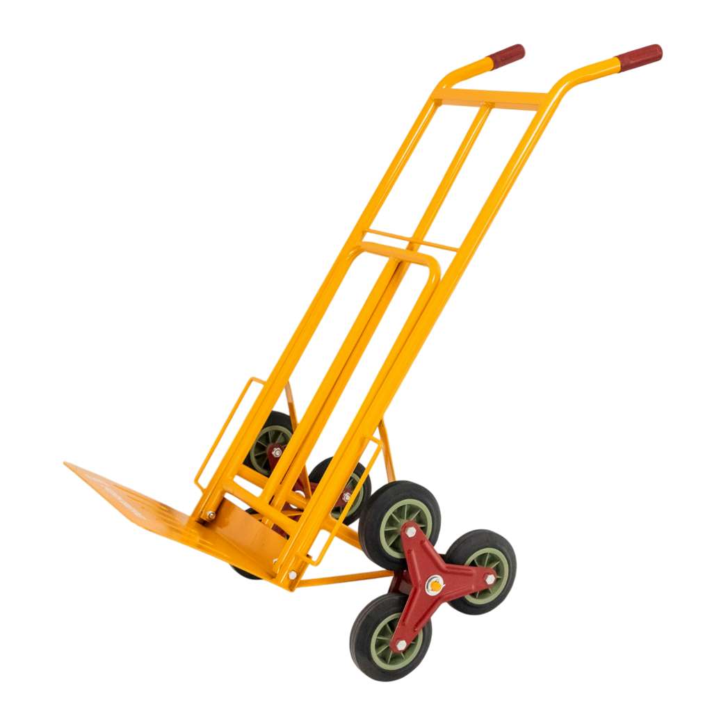 Wózek transportowy schodowy z rozkładaną platformą FORKBERG 250kg karton N - obrazek 10