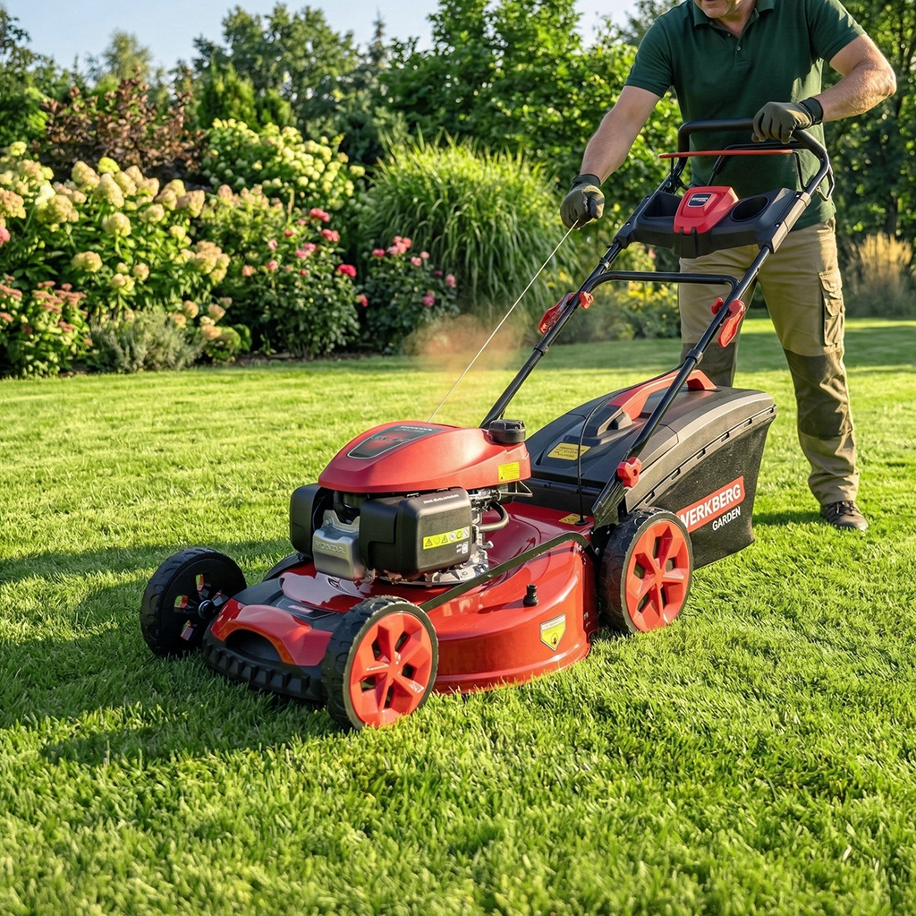 Kosiarka spalinowa Werkberg Garden 56 cm 200cm3 Honda N - obrazek 4