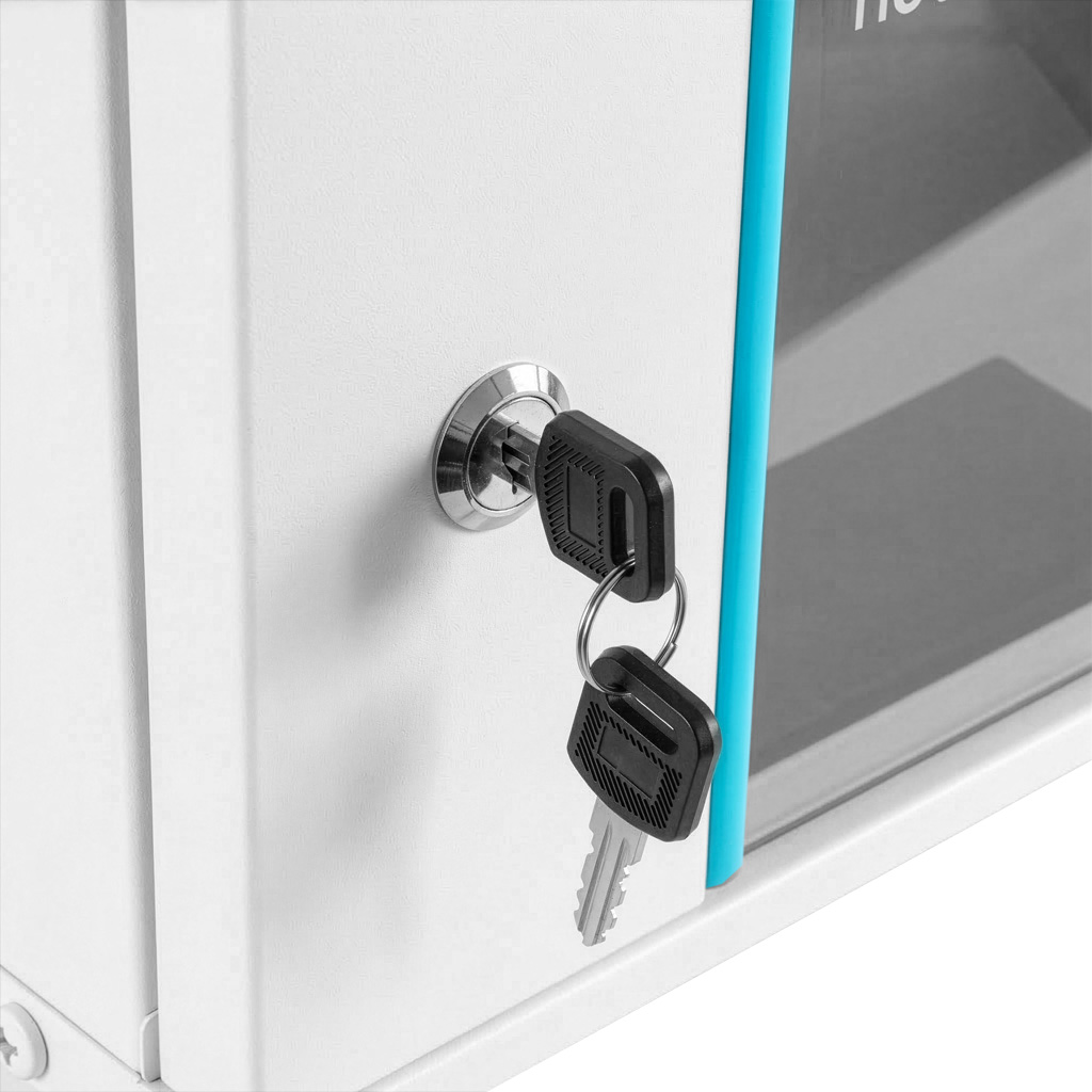 Szafa Rack NETBERG BASIC 19" 4U 241x600x350 wisząca szary N - obrazek 7