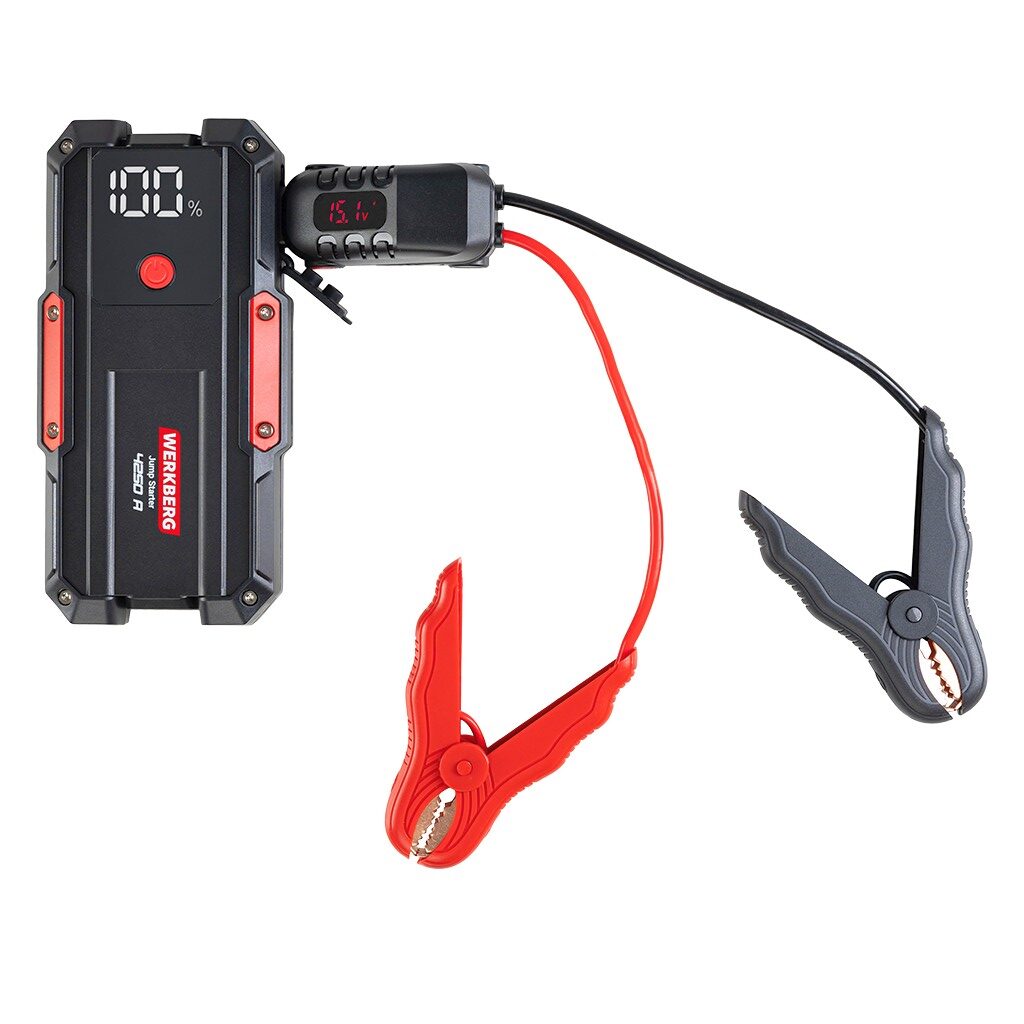 Powerbank rozruchowy WERKBERG AL007 2000A/4250A 28000mAh N - obrazek 6