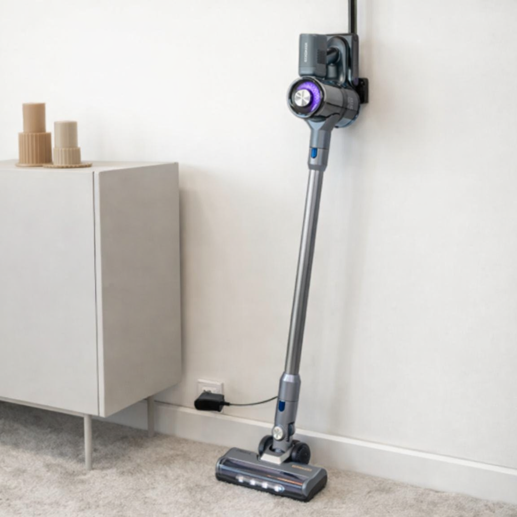 Odkurzacz bezprzewodowy pionowy BERGMANN HAX 125 450W N - obrazek 3