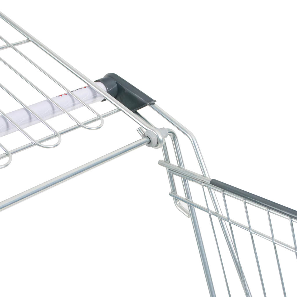 Wózek sklepowy Mega-M YR 125l S-54 cm (12 szt.) N - obrazek 3