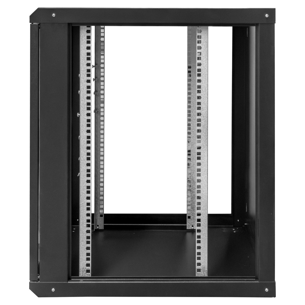 Szafa Rack NETBERG 19" 15U 750x600x600 wisząca czarny N - obrazek 4