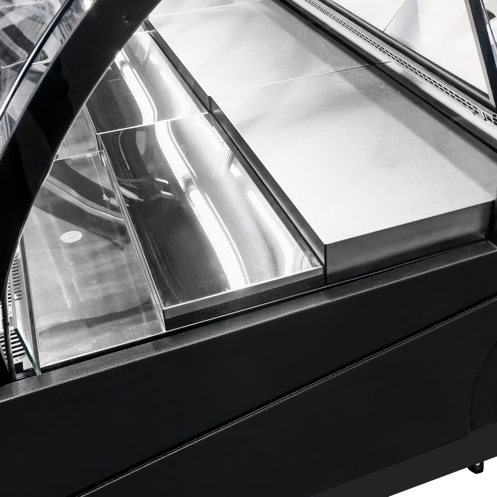 Lada chłodnicza Mega-M ROSA E375K black Plug-in - obrazek 5