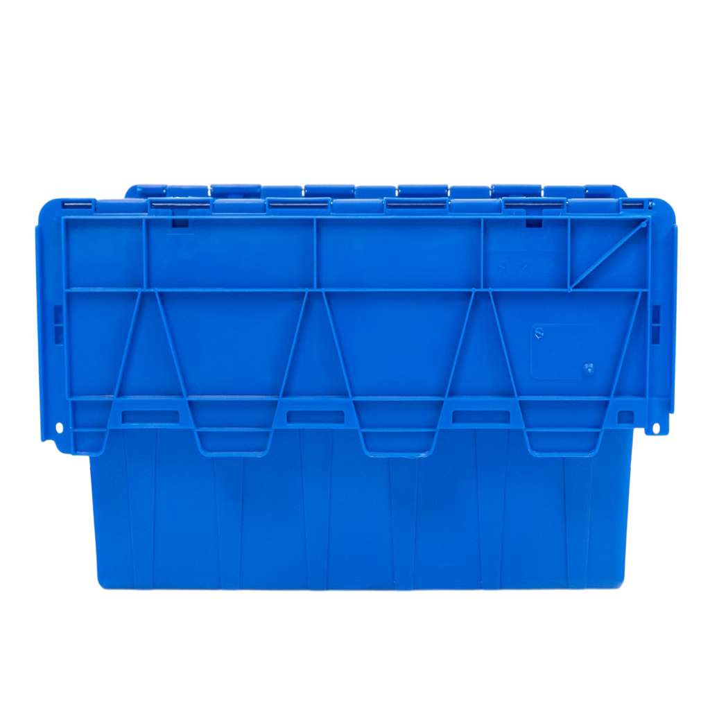 Pojemnik transportowy Mega-M zamykany S-60 cm G-40 cm H-36 cm plastikowy niebieski N - obrazek 8