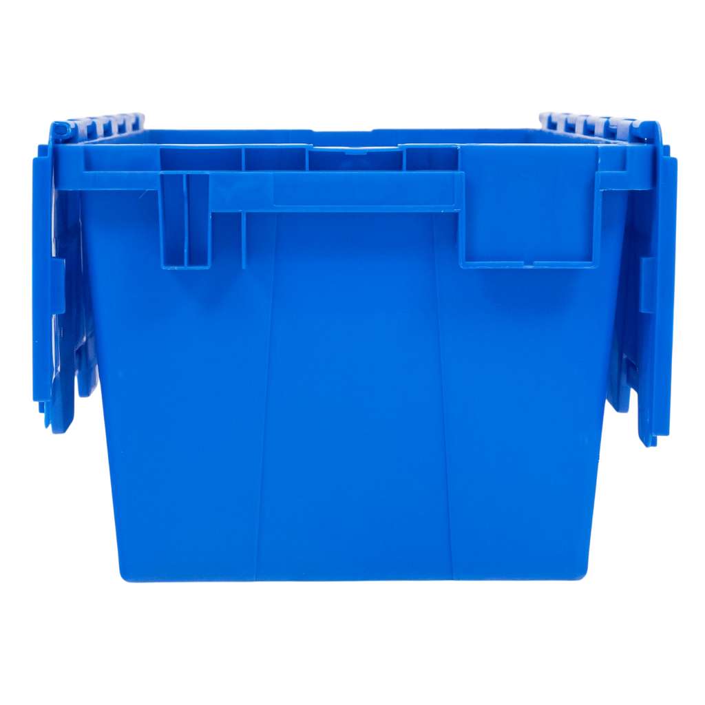Pojemnik transportowy Mega-M zamykany S-60 cm G-40 cm H-32,5 cm plastikowy niebieski N - obrazek 15