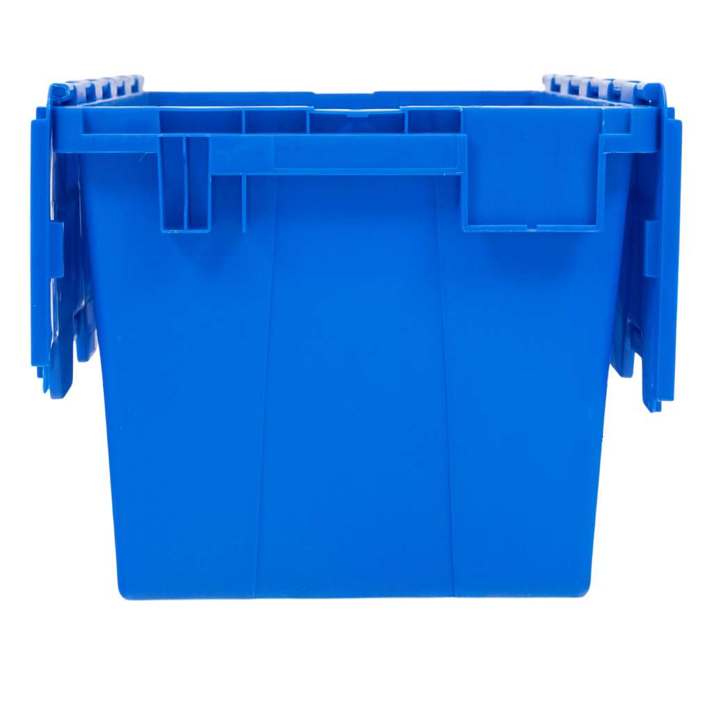 Pojemnik transportowy Mega-M zamykany S-60 cm G-40 cm H-36 cm plastikowy niebieski N - obrazek 7
