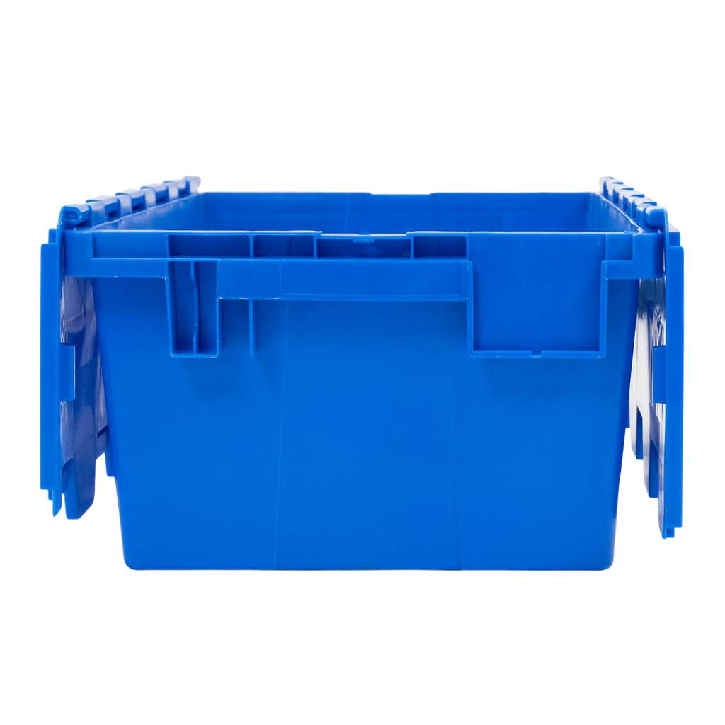 Pojemnik transportowy Mega-M zamykany S-60 cm G-40 cm H-25 cm plastikowy niebieski N - obrazek 15