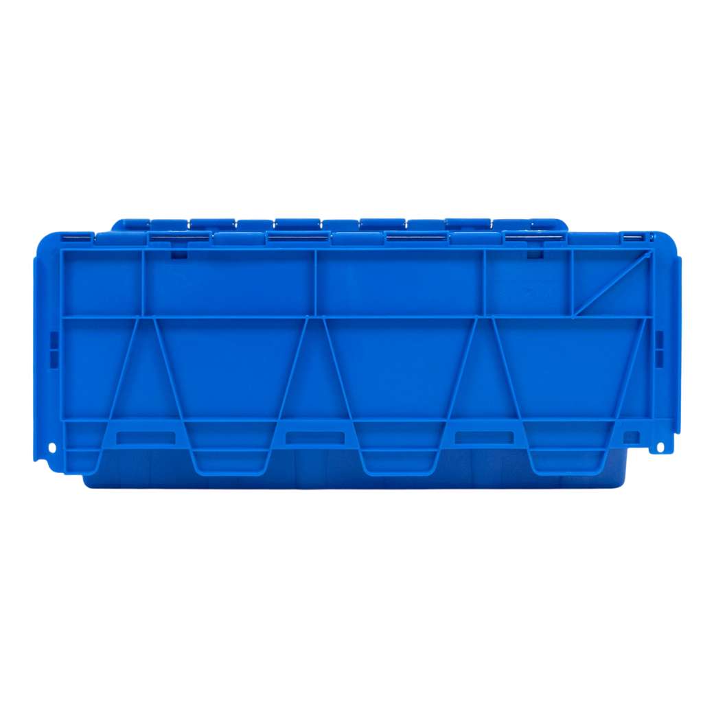 Pojemnik transportowy Mega-M zamykany S-60 cm G-40 cm H-25 cm plastikowy niebieski N - obrazek 9