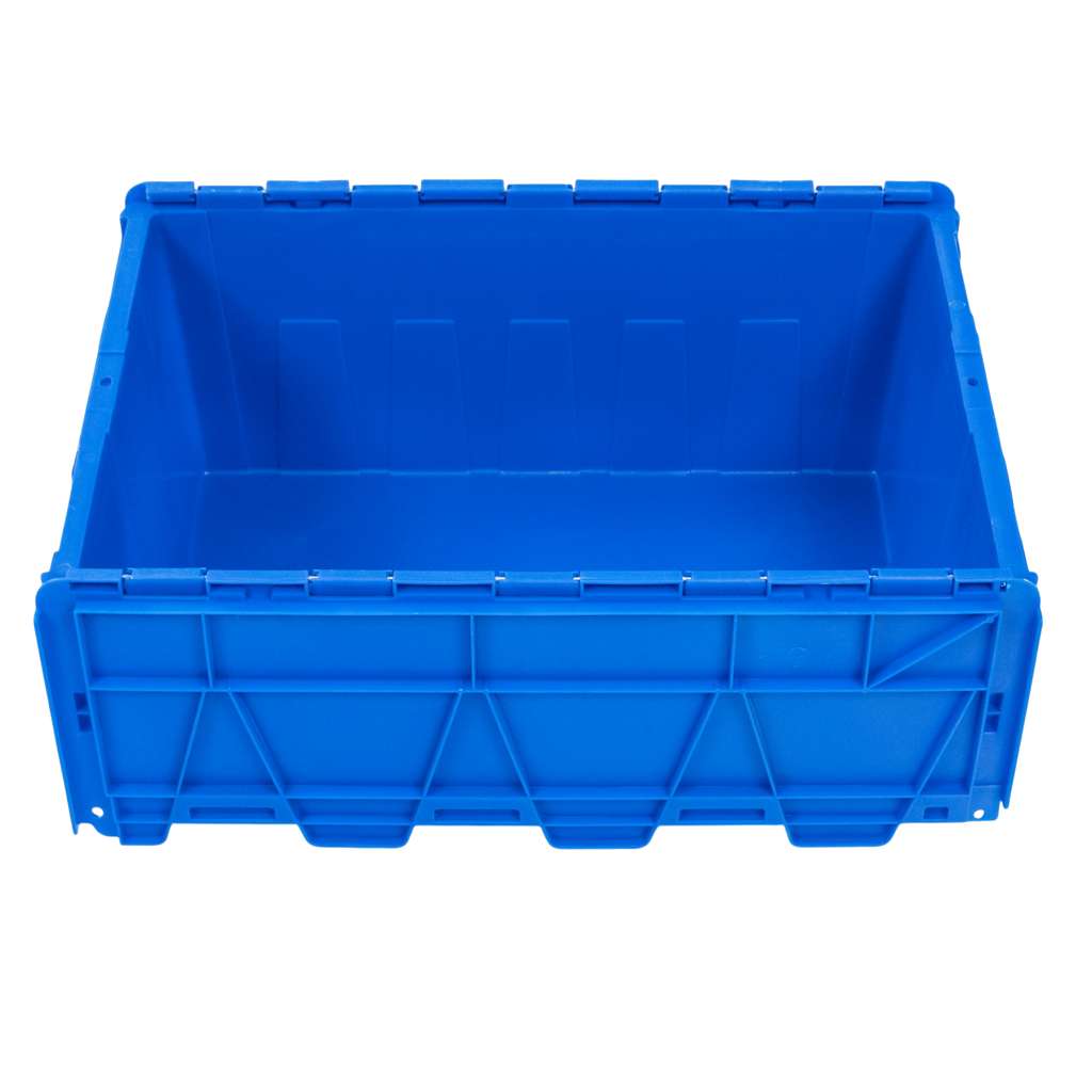 Pojemnik transportowy Mega-M zamykany S-60 cm G-40 cm H-25 cm plastikowy niebieski N - obrazek 11