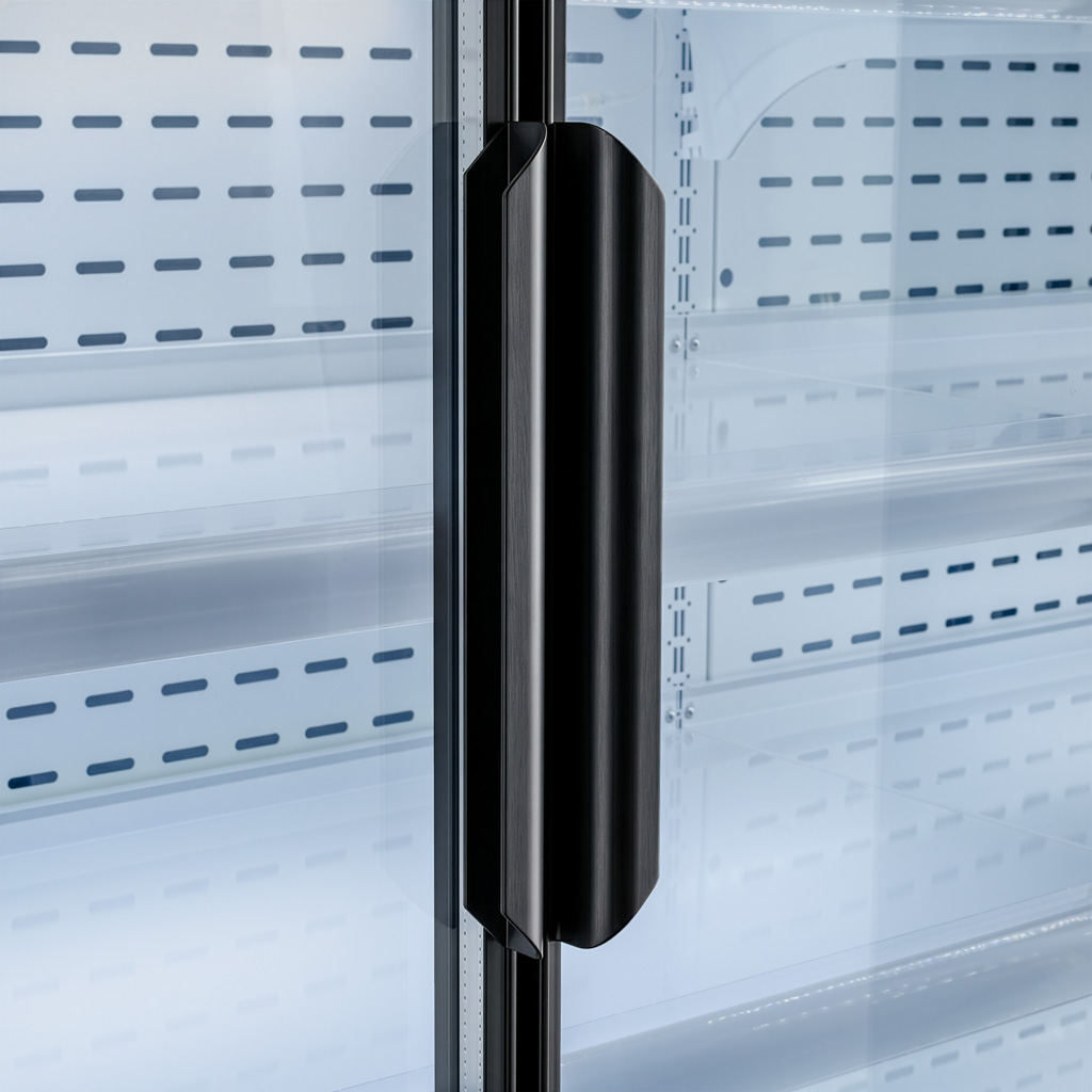 Regał chłodniczy Mega-M HUGO PLUS RU L-188 cm G-72cm H-205 cm drzwi transparentne - obrazek 4